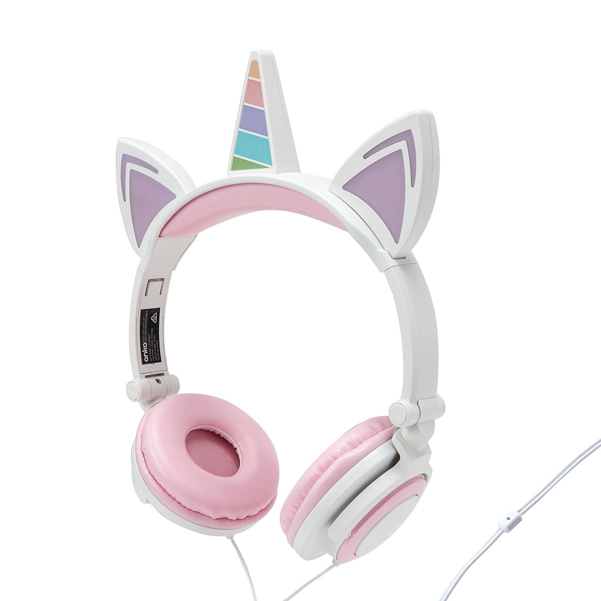 Kids LED Light-Up Unicorn Headphone