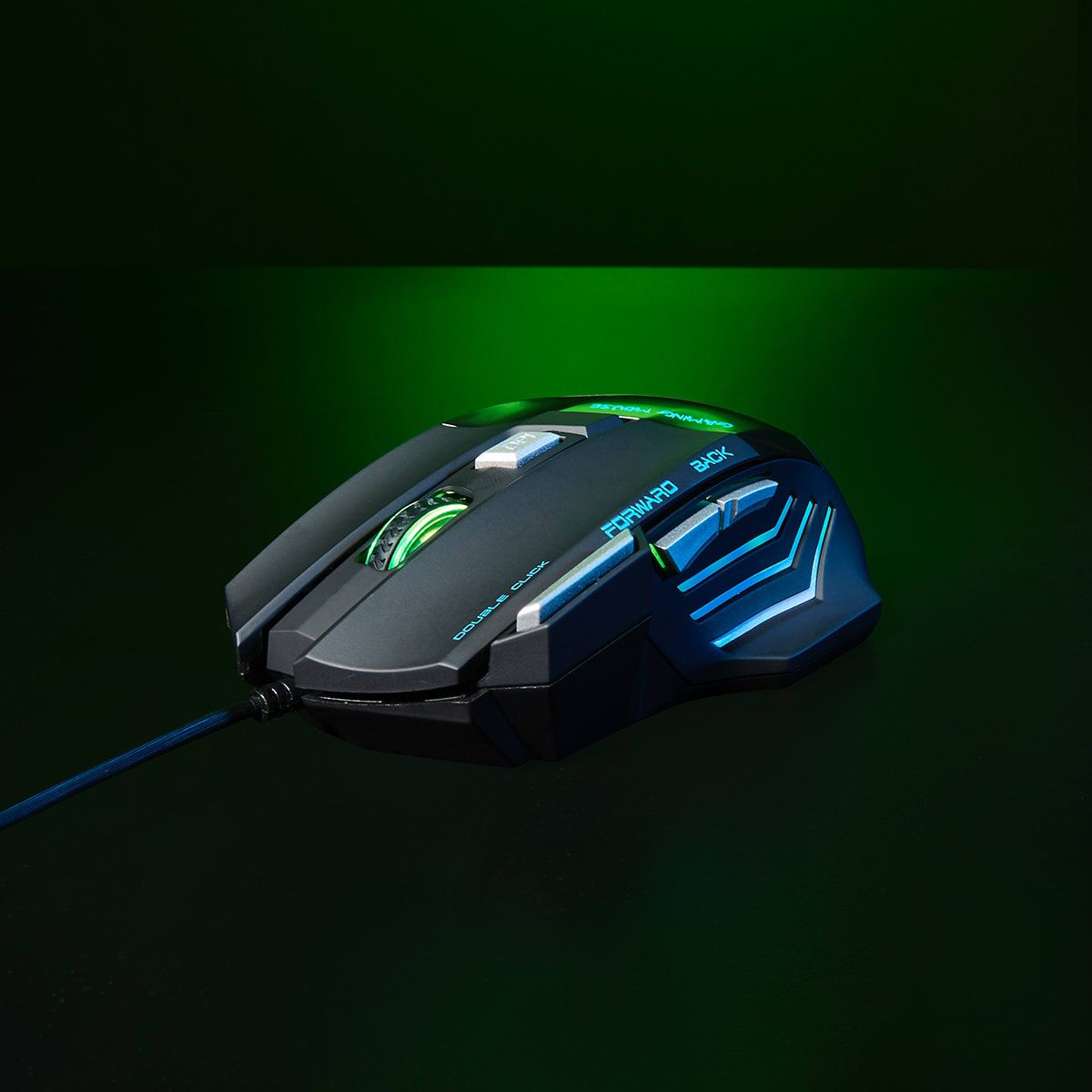 Gaming Mouse with LED Light - Black