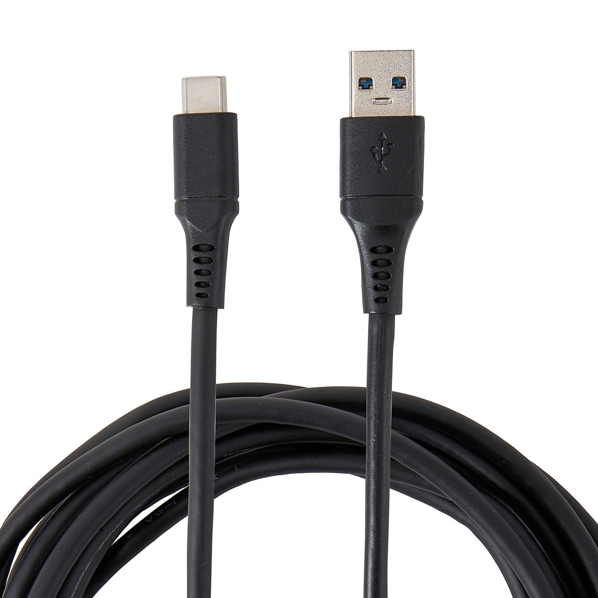 USB-A to USB-C Cable - 3m, Black