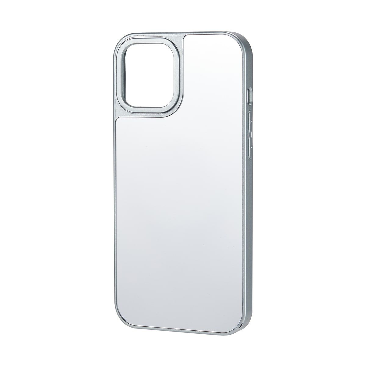 iPhone 12 Pro Max Magnetic Mirror Case - Silver