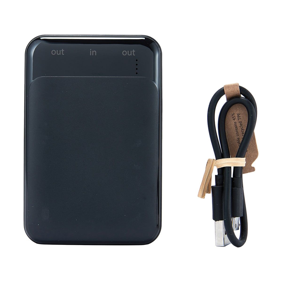 5000mAh Power Bank - Black