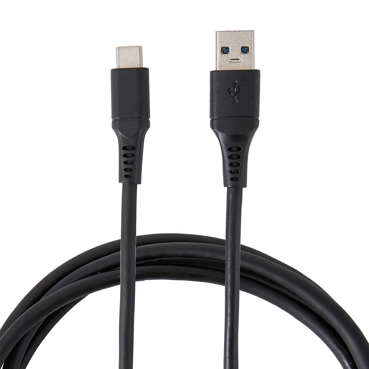 USB-A to USB-C Cable - 1m, Black