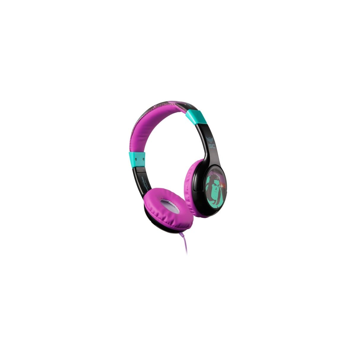 Disney Pixar Lightyear Auxiliary Headphones with Removable Mic Chat & Glow in the Dark