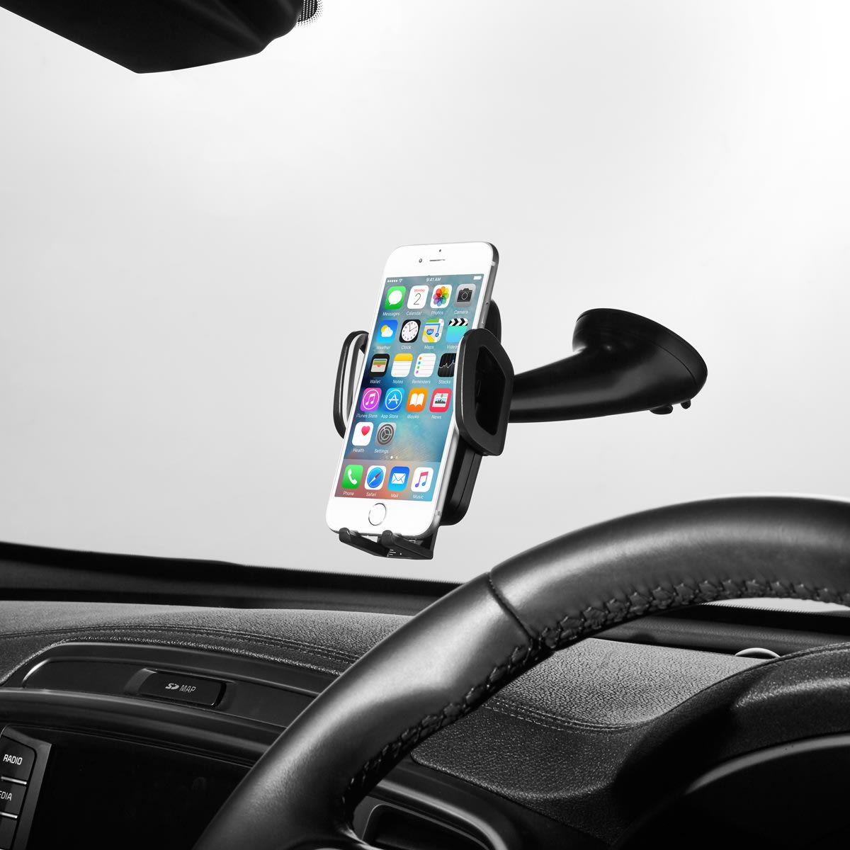 15W Wireless Car Window Mount