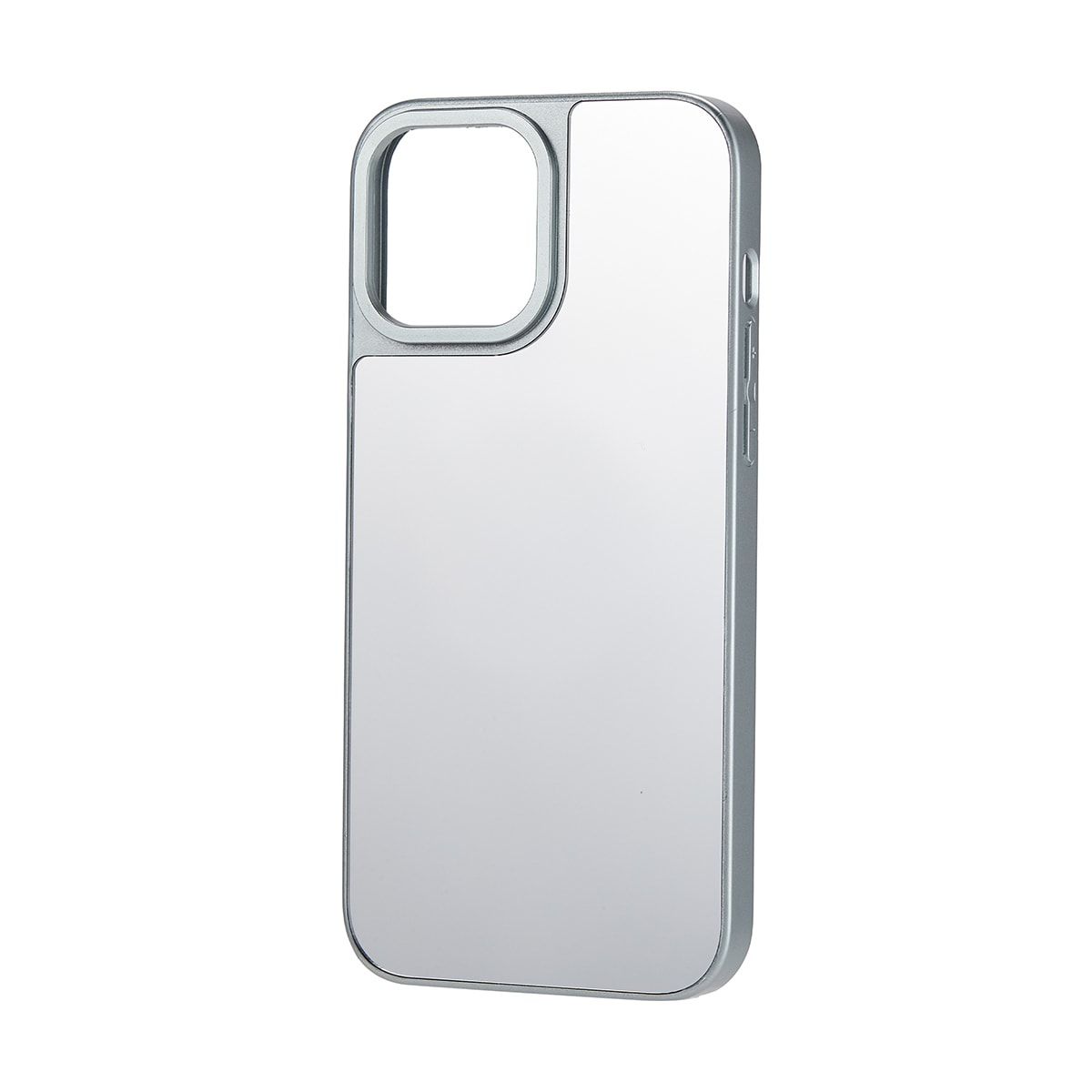 iPhone 13 Pro Max Magnetic Mirror Case - Silver