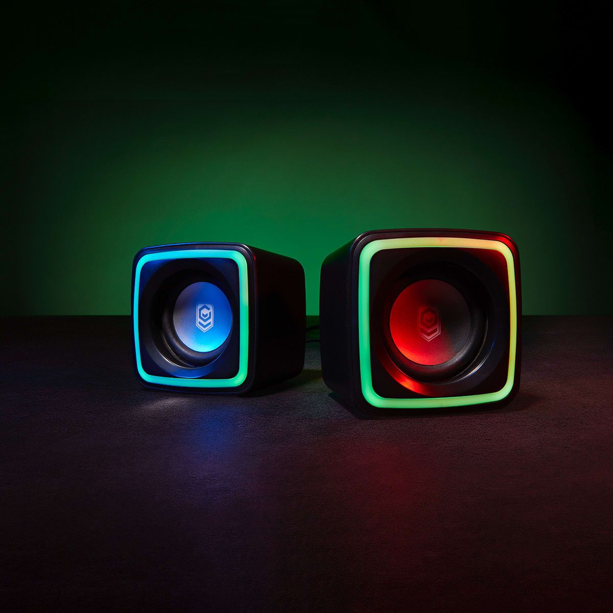 Gaming Cube Speakers with RGB