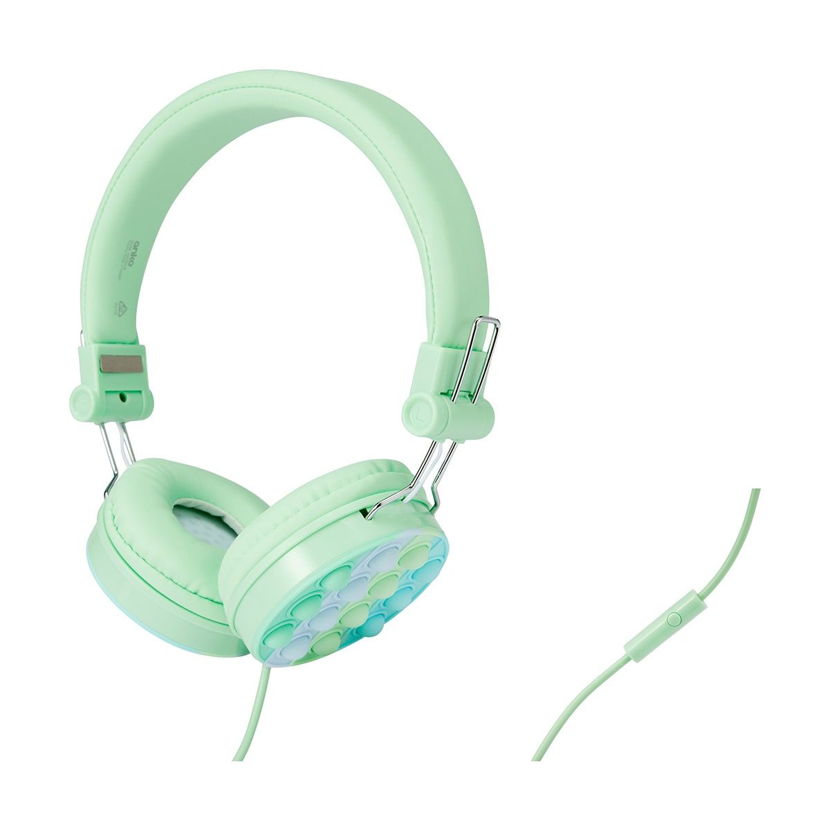 Wired Kids Pop-it Headphones - Green