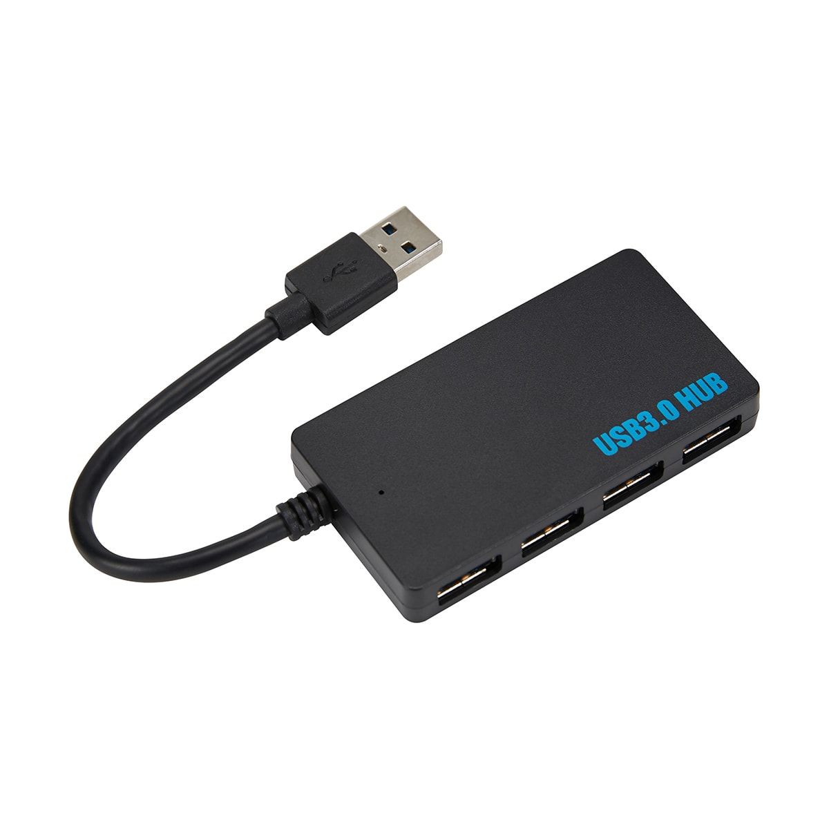 4 USB Ports with USB Adaptor - Black