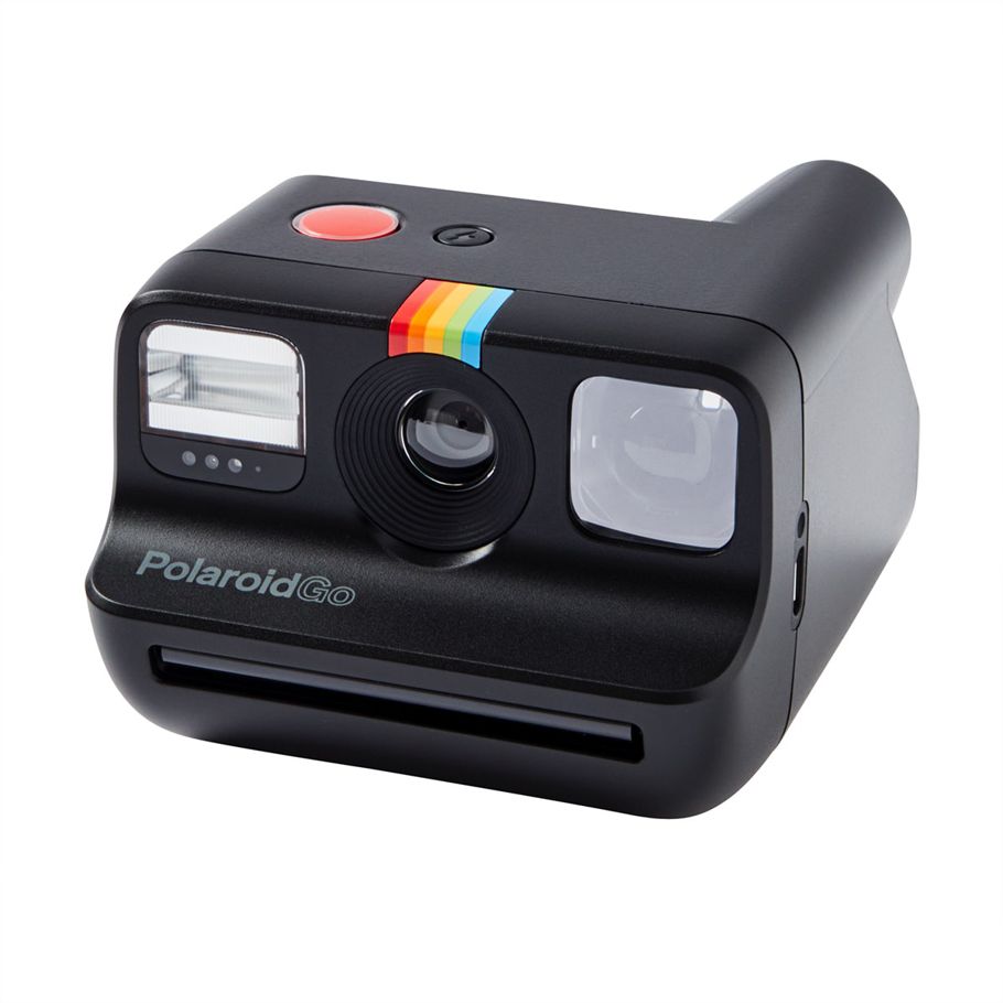 Polaroid Go Instant Mini Camera - Black Bundle with Twin Pack Go Film