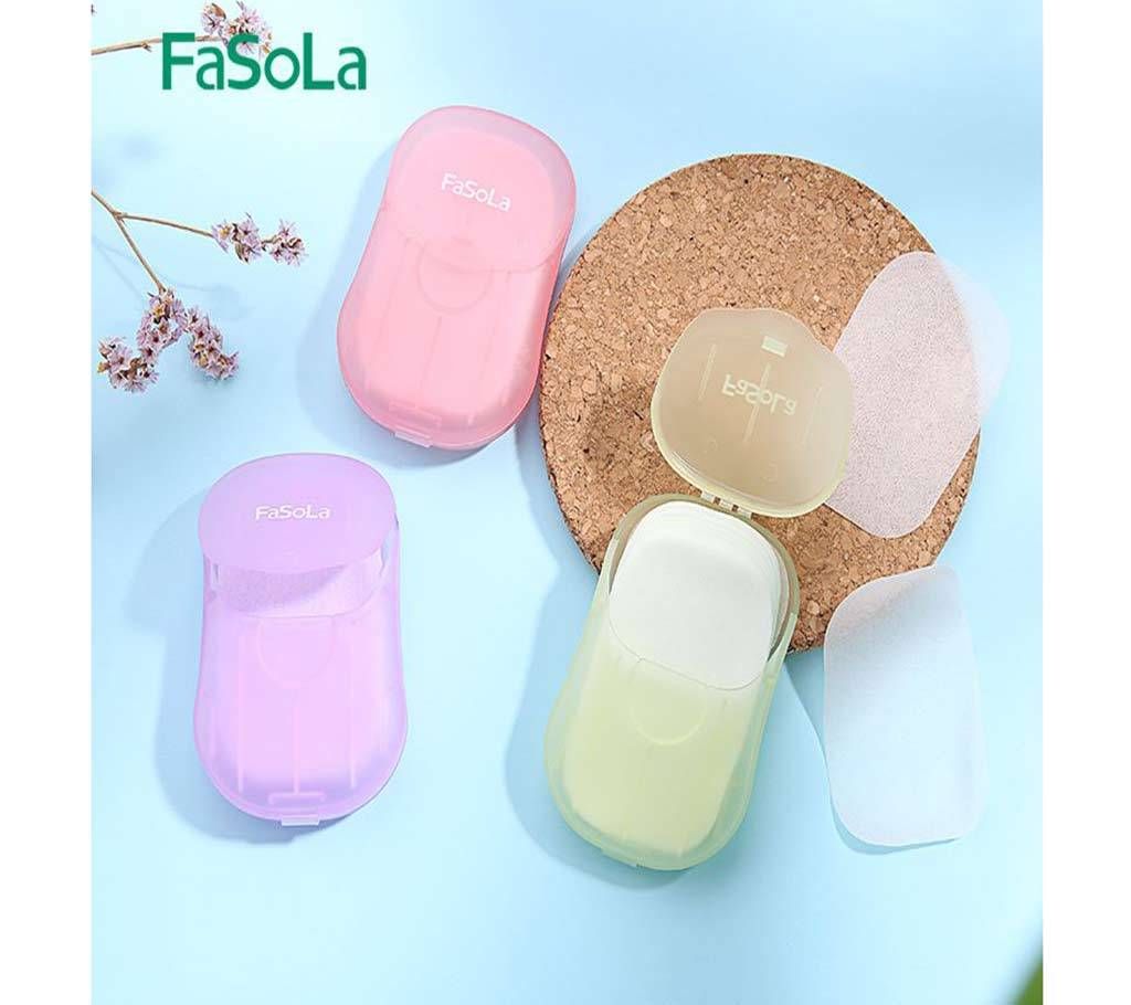 Portable mini  paper soap
