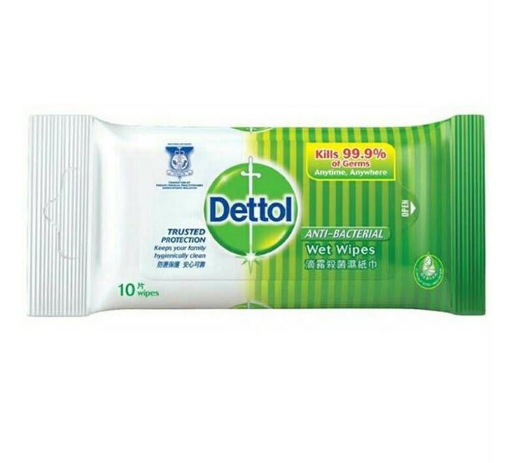 Dettol anticipate wipes(wet tissue)