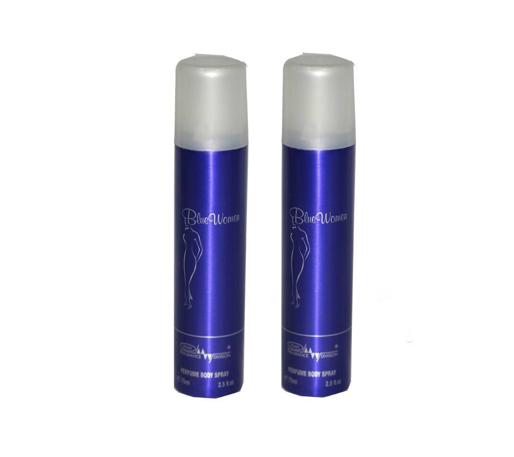 BLUE WOMEN  BODY SPRAY COMBO OFFER