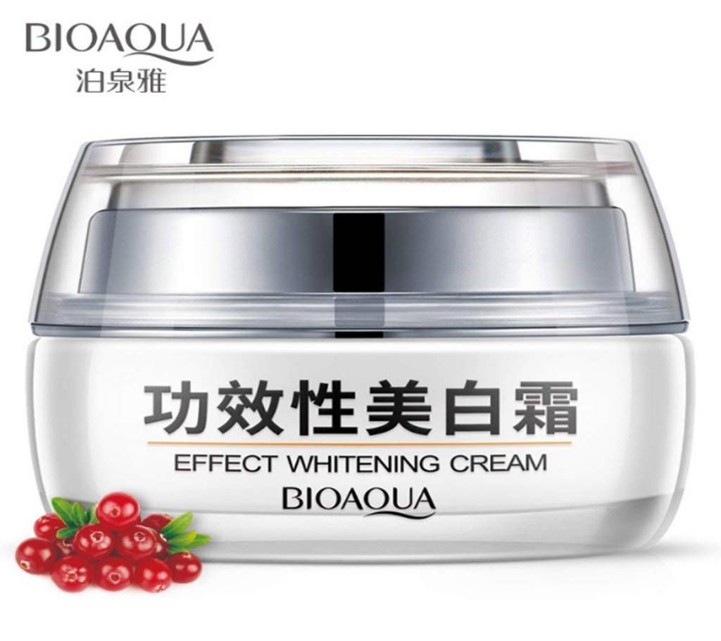 BIOAQUA Effect Whitening Cream Moisturizing Delicate Smooth Skin Care 30g Thailand