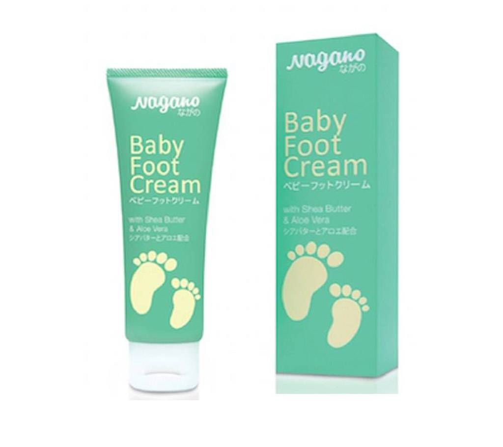 Nagano Baby Foot Cream - 100 ml (Japan) (Original) 