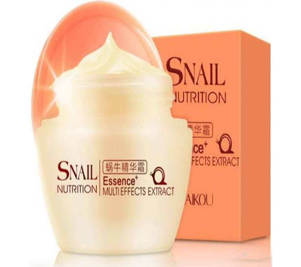 LAIKOU Snail Nutrition Essence+ Multi Effects Extract Cream 75g UK