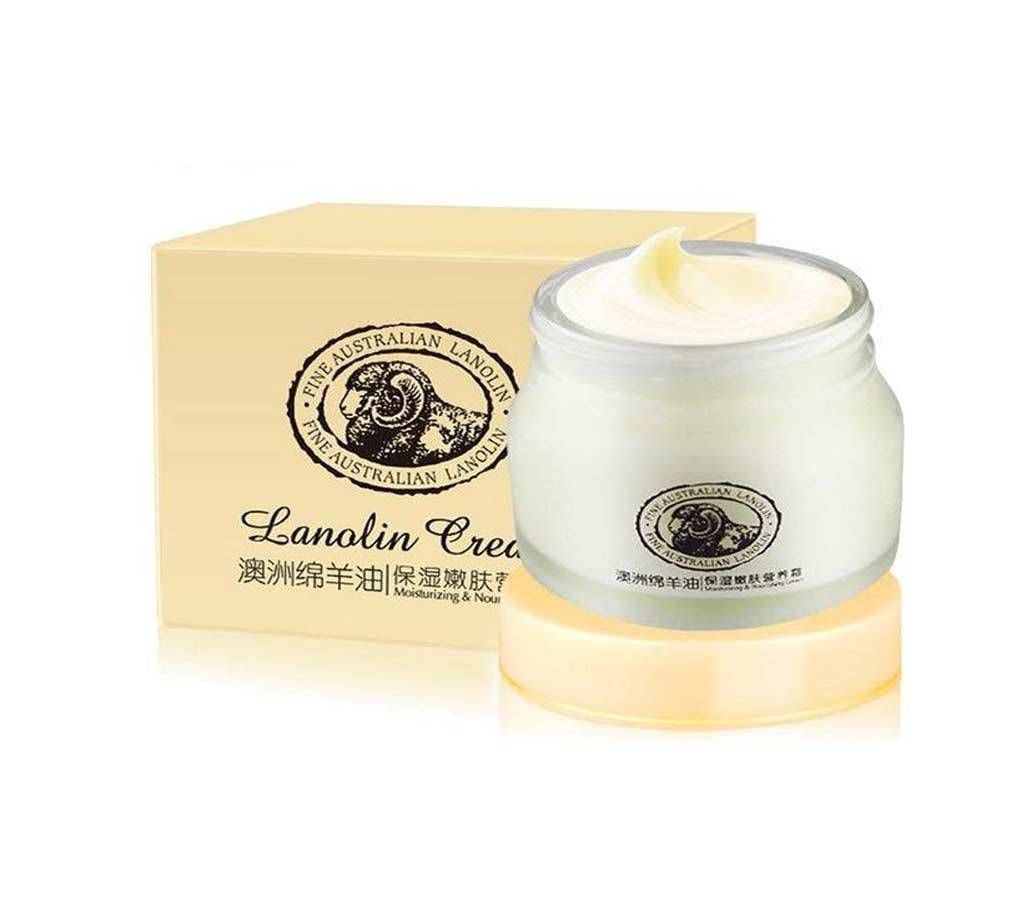 LAIKOU Lanolin Cream Sheep Placenta Cream Contains Hyaluronic acid Aloe Vera Lanolin Curacao Sheep Day Cream Skin Care 90g UK