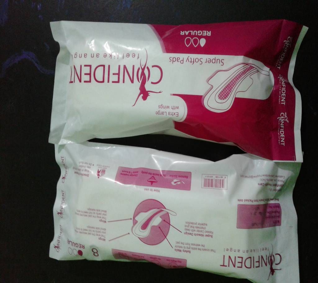 Confident Sanitary Napkin 240mm 8pc/pkt