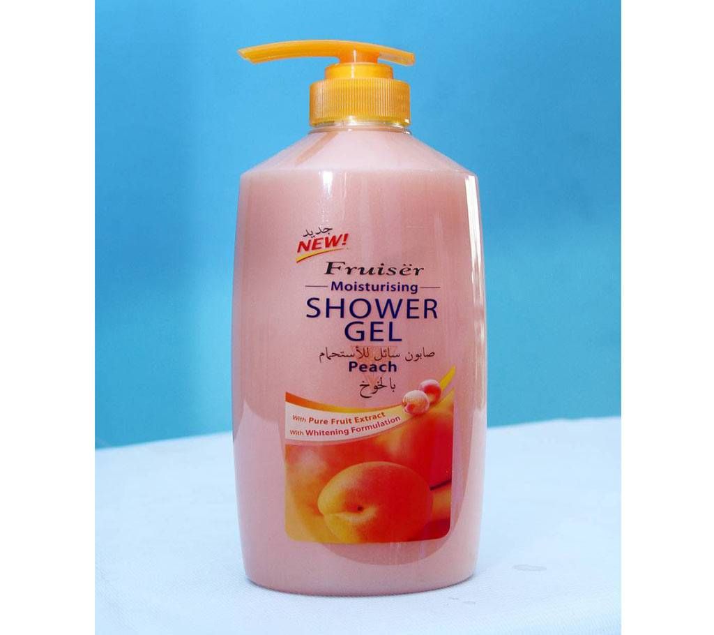 Fruiser Moisturising Shower Gel (Peach) - 800ml