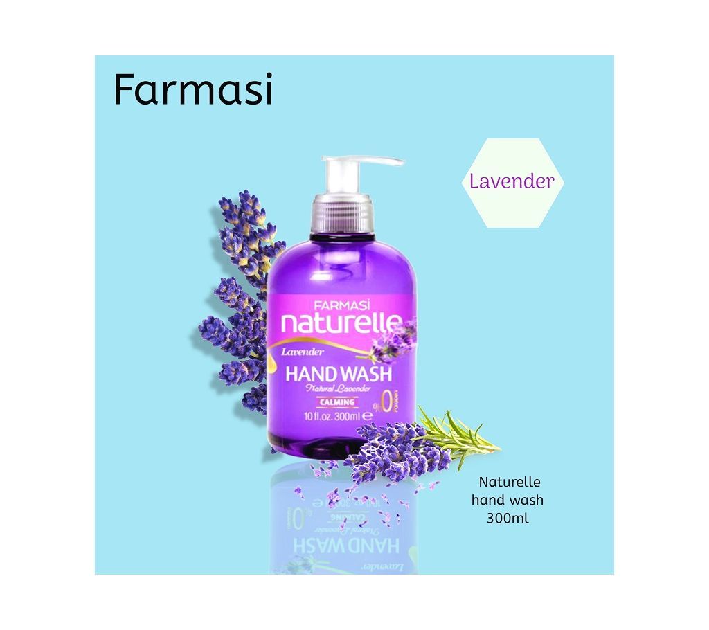 Farmasi Naturelle Hand Wash Lavender (300 Ml)-Turkey