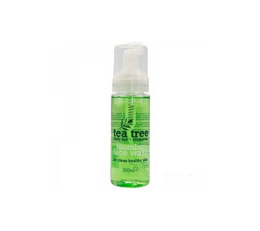 Tea Tree Foaming Face Fash 200ml - UK