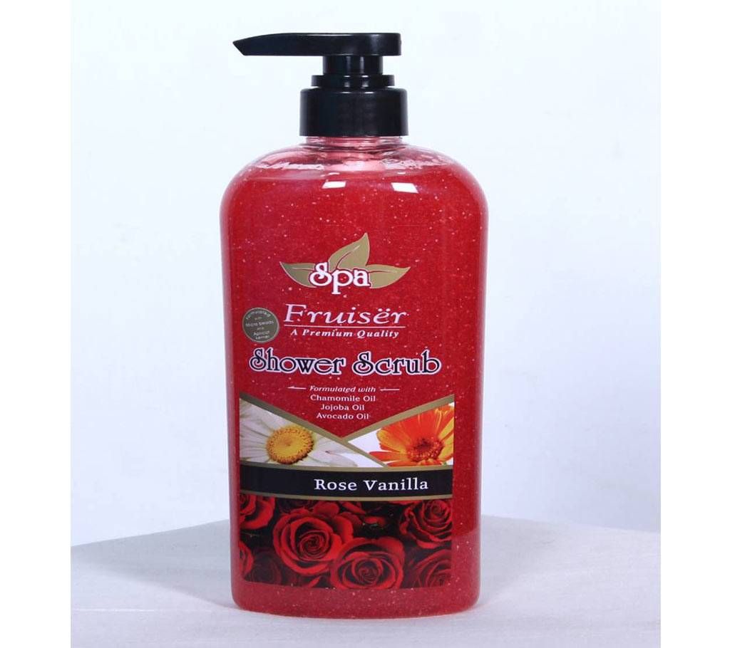 Fruiser SPA Shower Scrub (Rose Vanilla) - 730ml