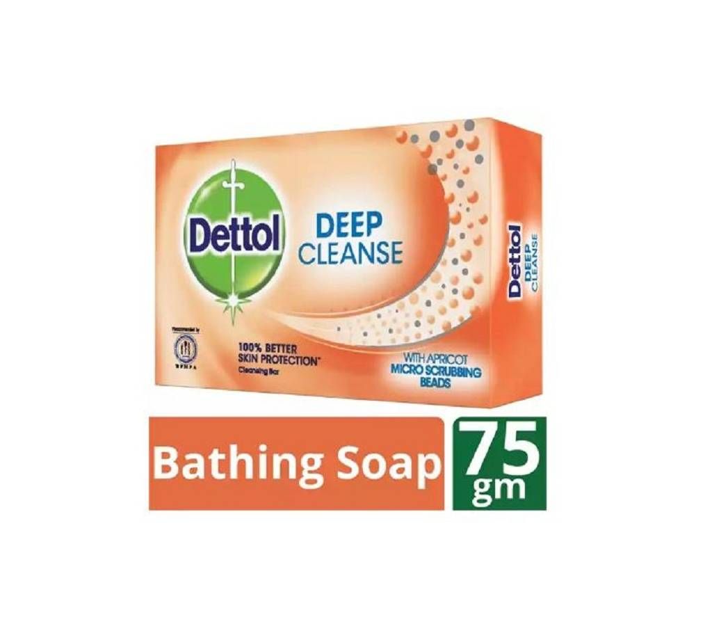 Dettol Deep Cleanse Bar 75gm