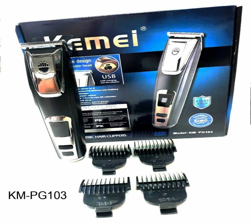 Kemei Electric Hair Clippers Trimmer (KM-PG103)