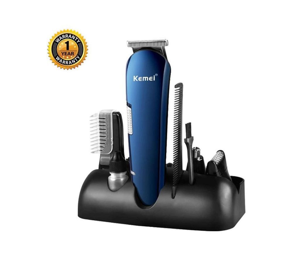 KM-550 Kemei 5 in 1 Rechargeable Hair Trimmer  