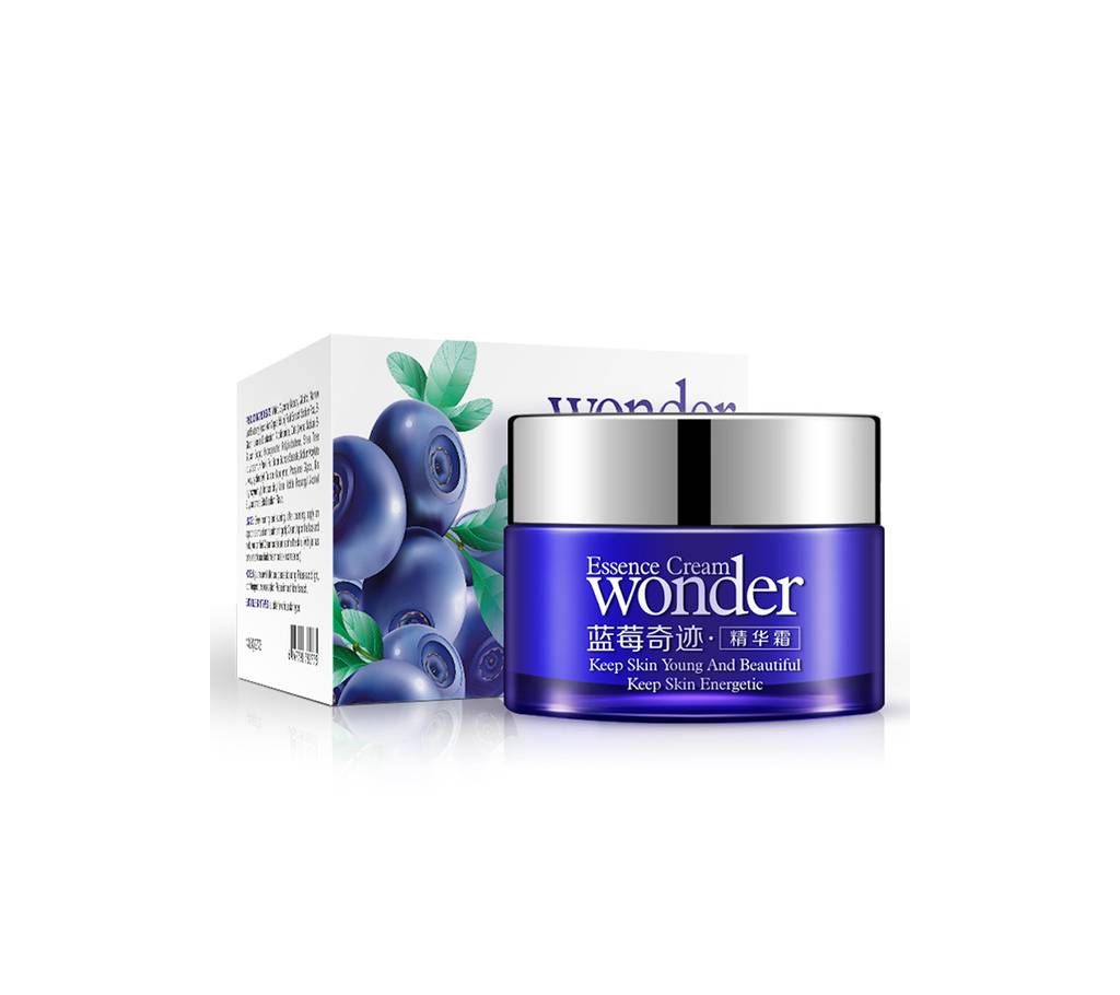 New BIOAQUA Blueberry Wonder Essence Face Cream Moisturizing Facial Cream For Women Face Skin Care Brighten Whitening Day Cream