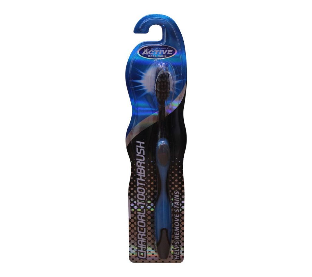 Beauty Formulas Active Oral Care Charcoal Toothbrush - UK