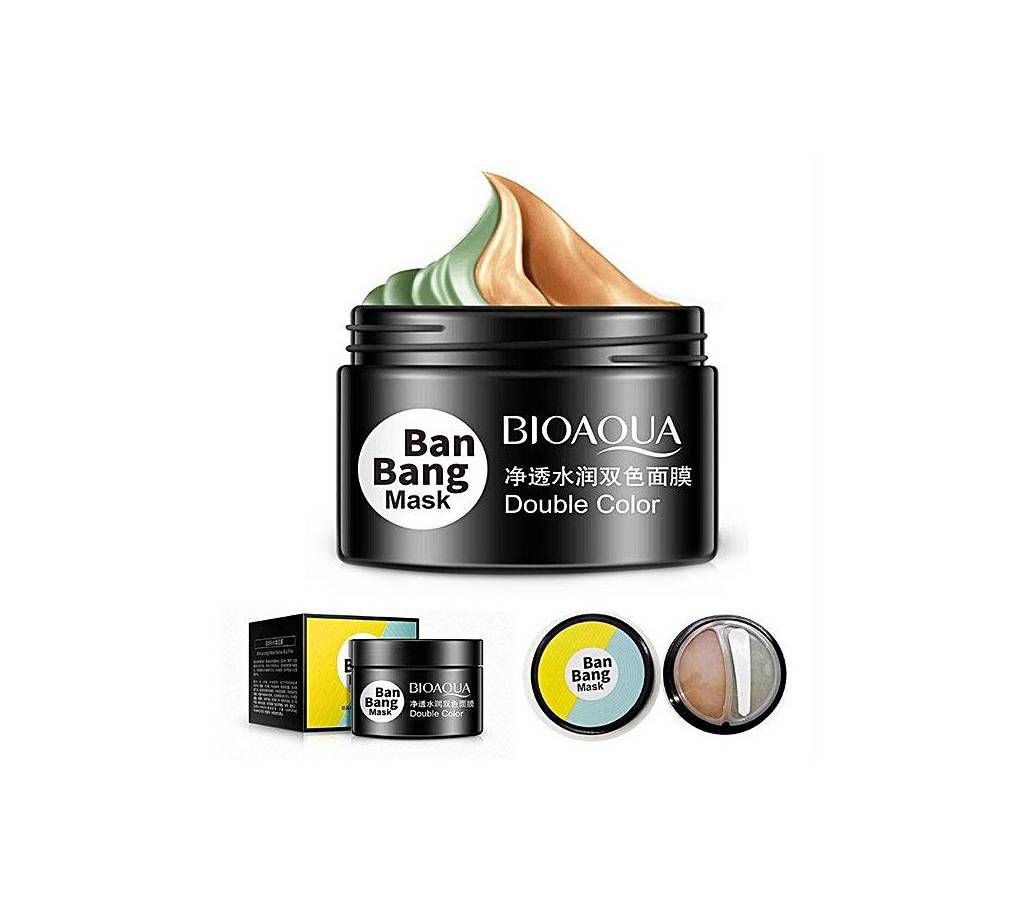 BIOAQUA Ban Bang Double Color Facial Mask - 50gm