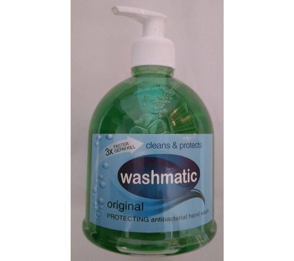 Washmatic Hand Wash Plastic Bottle 250ml-BD 