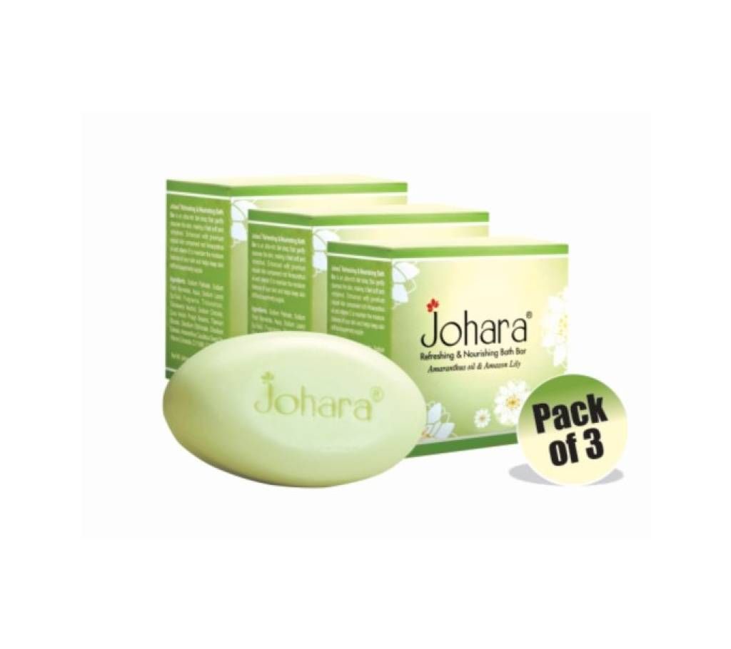 Johara Bath Bar (Bundle of 3) - India