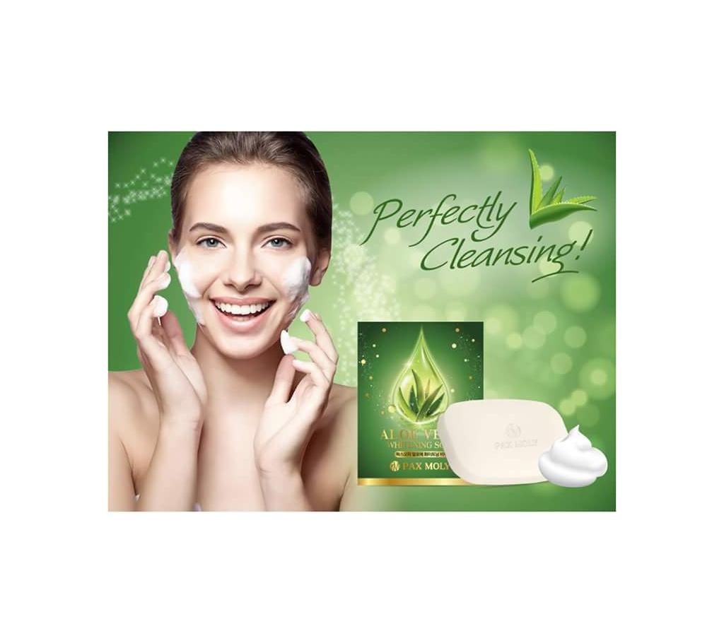 Paxmoly aloevera whitening soap (Korea)