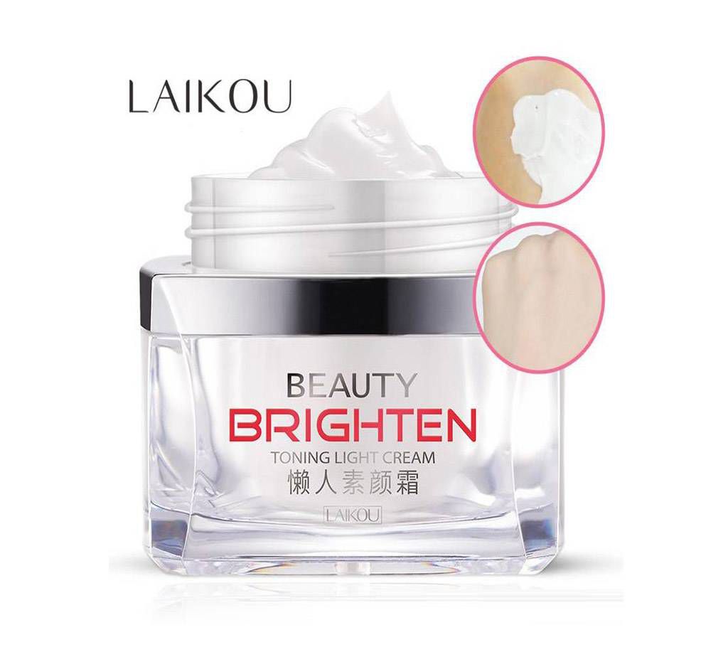 Laikou beauty brighten toning light cream (China)