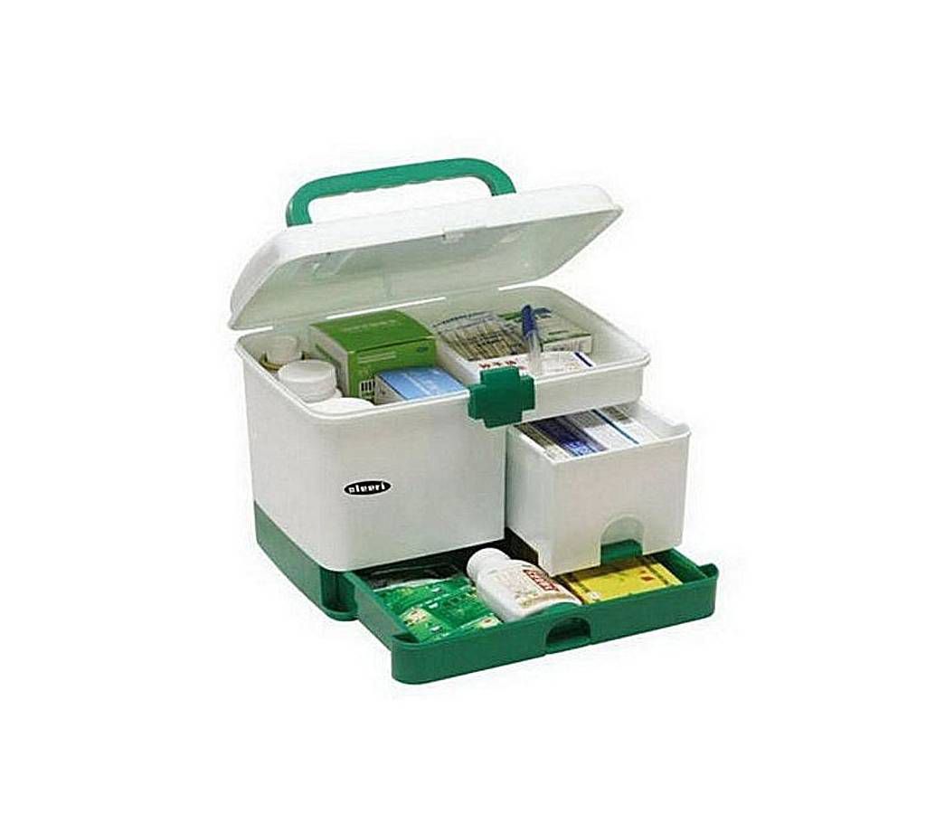 Multi-Layer First Aid Box - Multi Color