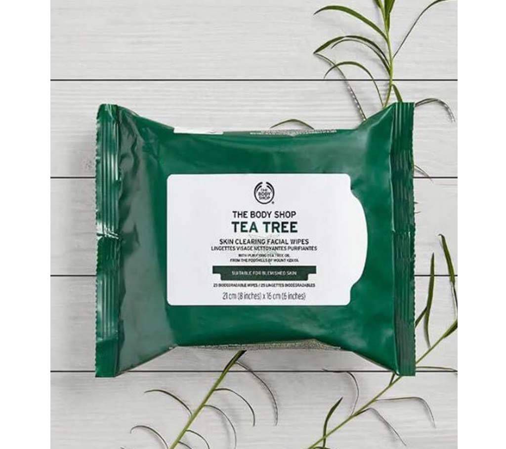 Tea Tree Facial wipes- UK