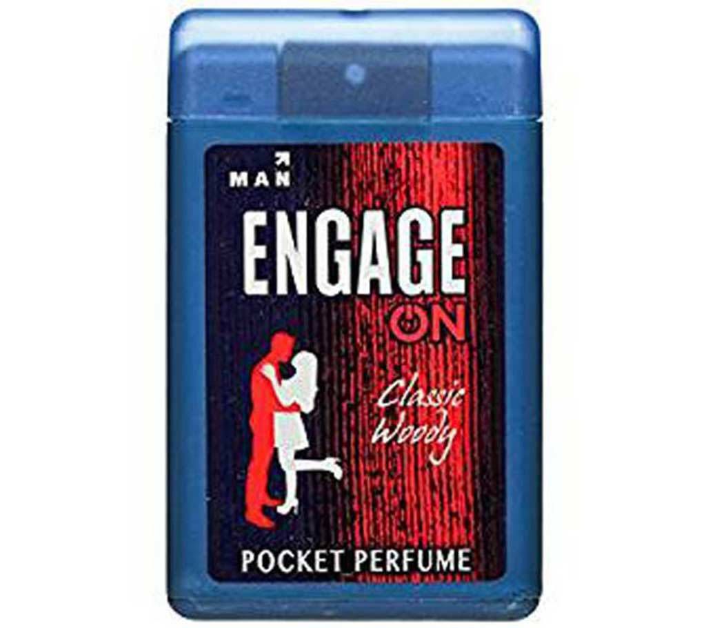 Engage on Classic woody Perfume for men - 18ml (India)