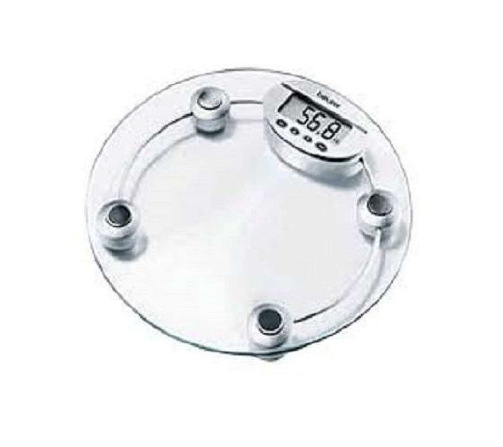 Digital Bathroom Scale - White