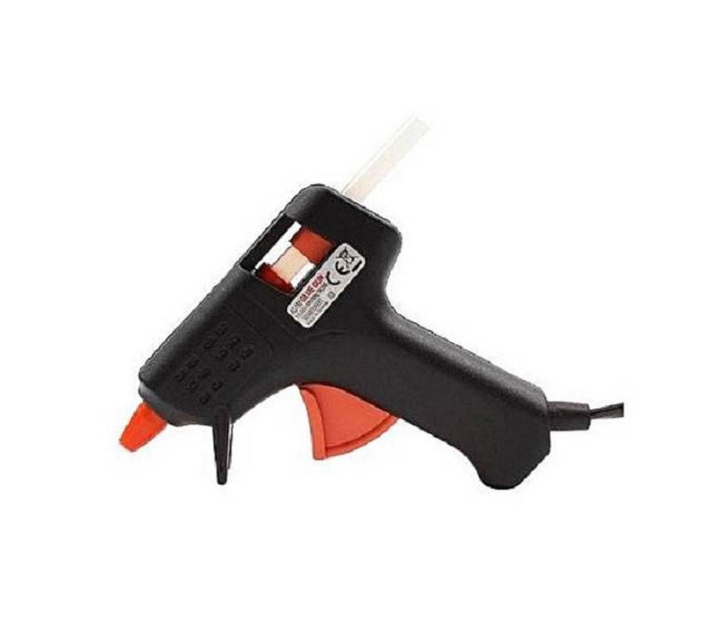Hot Melt Mini Glue Gun - Black and Orange