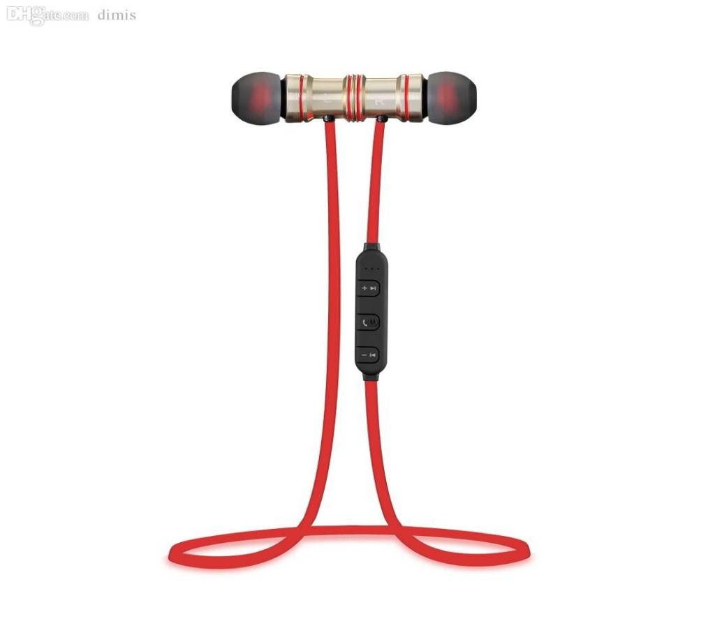 Magnetic Metal Sports Bluetooth Headset