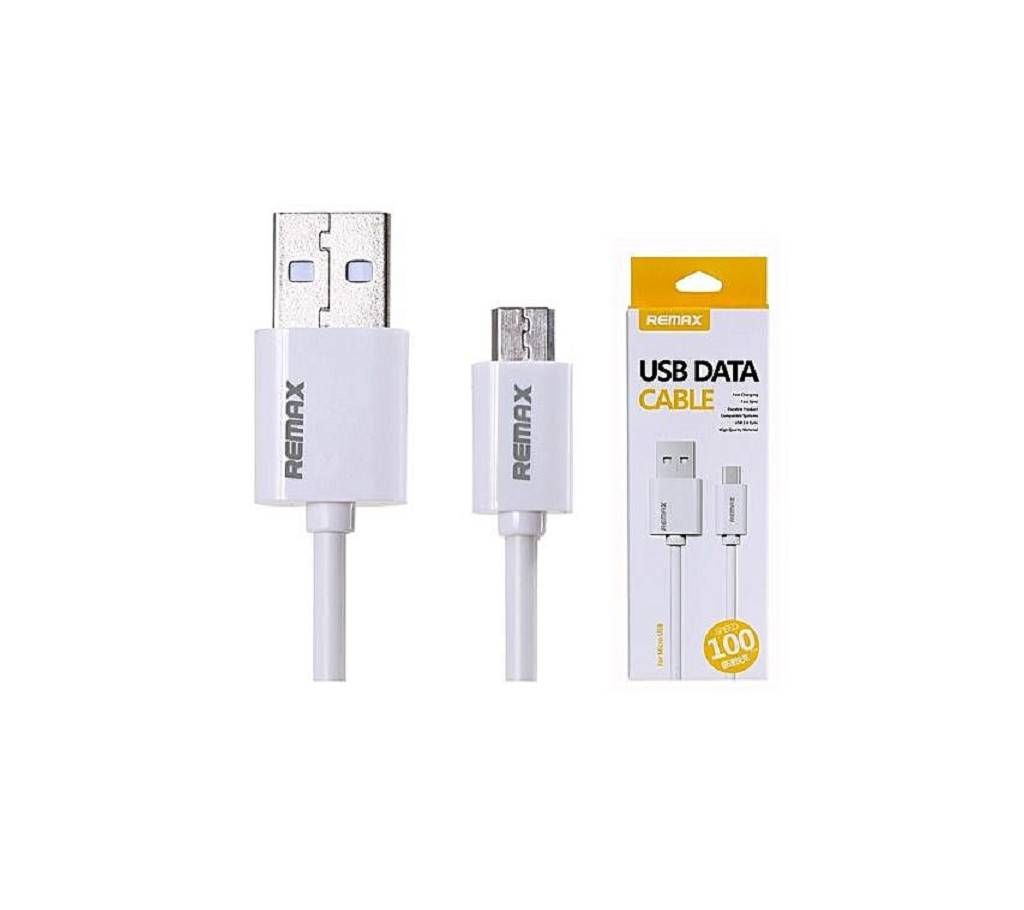 REMAX Fast Charging Data Cable - 100cm - White