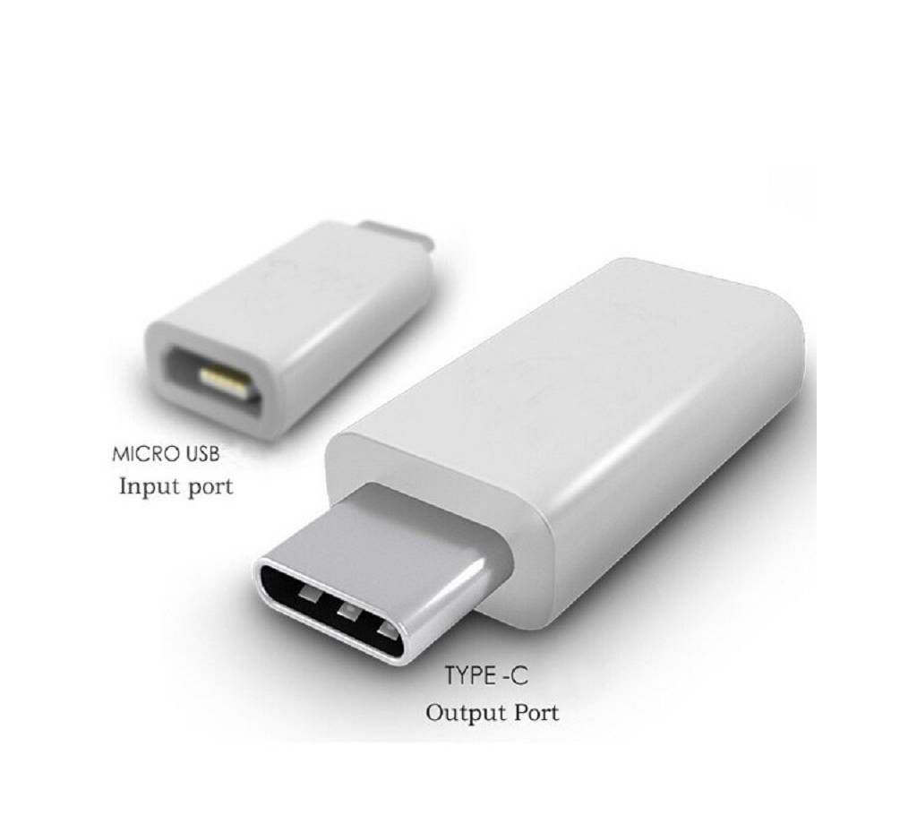 Micro USB To USB Type-C Charging Converter