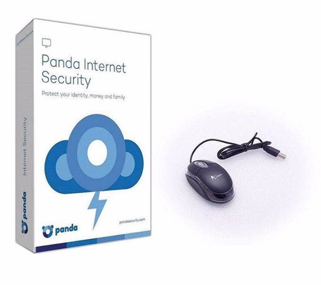 Panda Antivirus with Free USB Optical Mouse