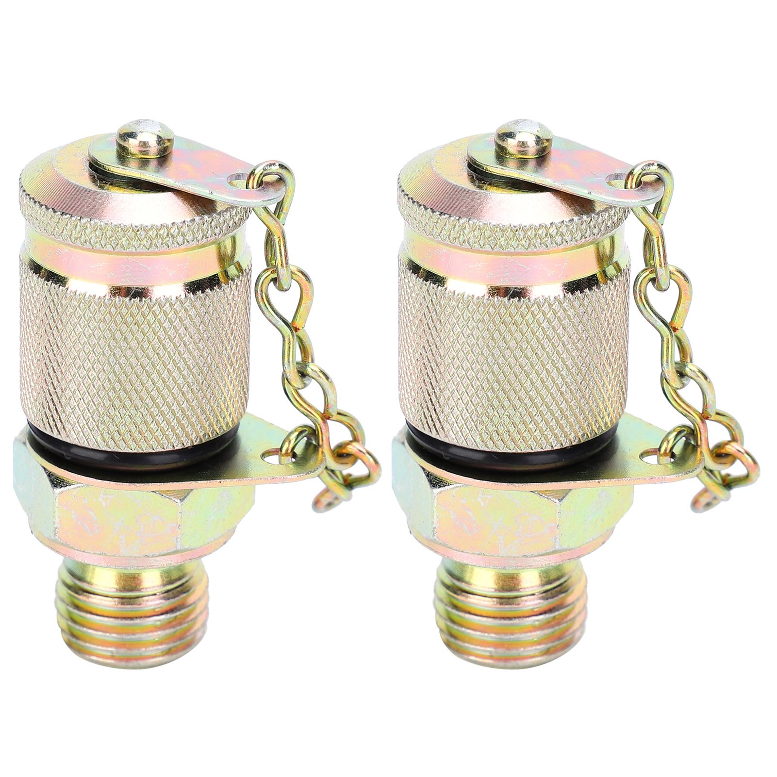 2Pc Hydraulic Test Adapter Pipe Fitting Measuring Sealing Point Coupling Tool