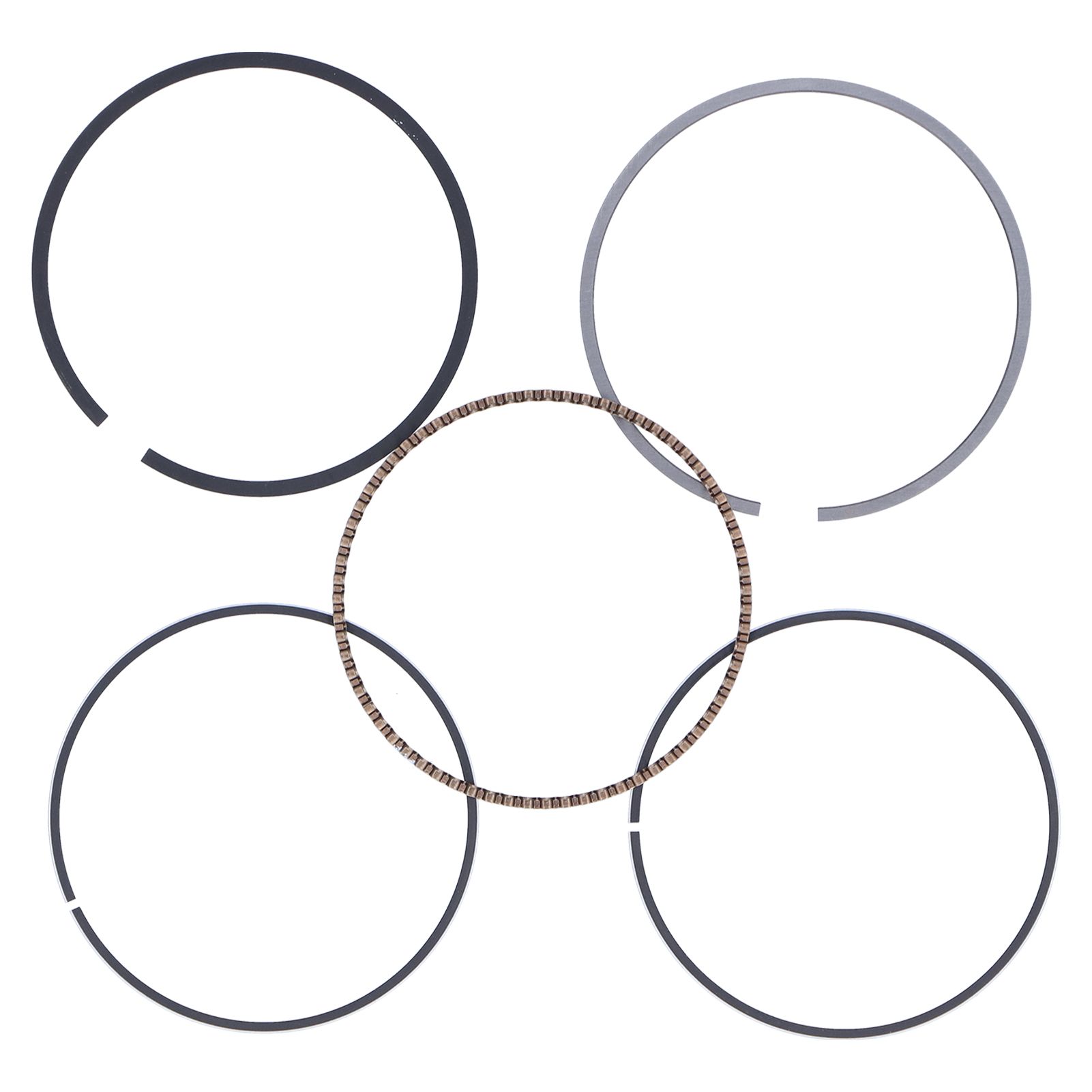 5Pcs Troweling Ring Set Iron Gasoline Generator For 168F New