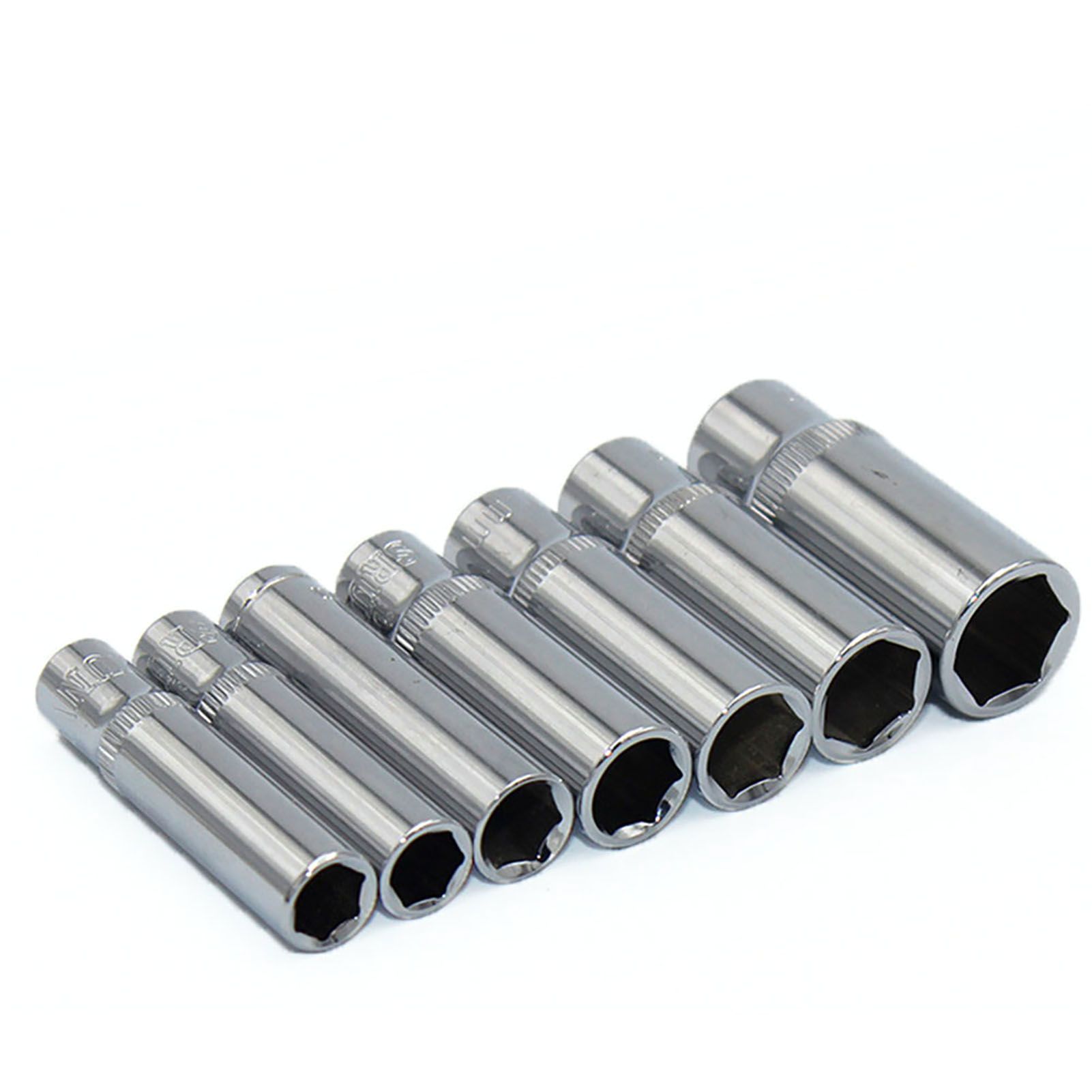 1/4inch Deep Socket 4-14mm Hex Nut Driver Wrench Car Repair Tool cessories
