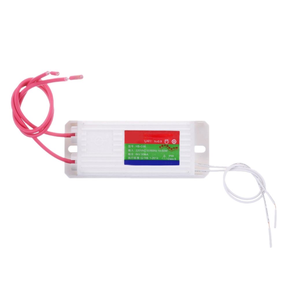Practical product 1Pc Hb-Co6 Neon Electronic Transformer Waterproof Neon Power Supply Rectifier 6Kv 60W 30Ma