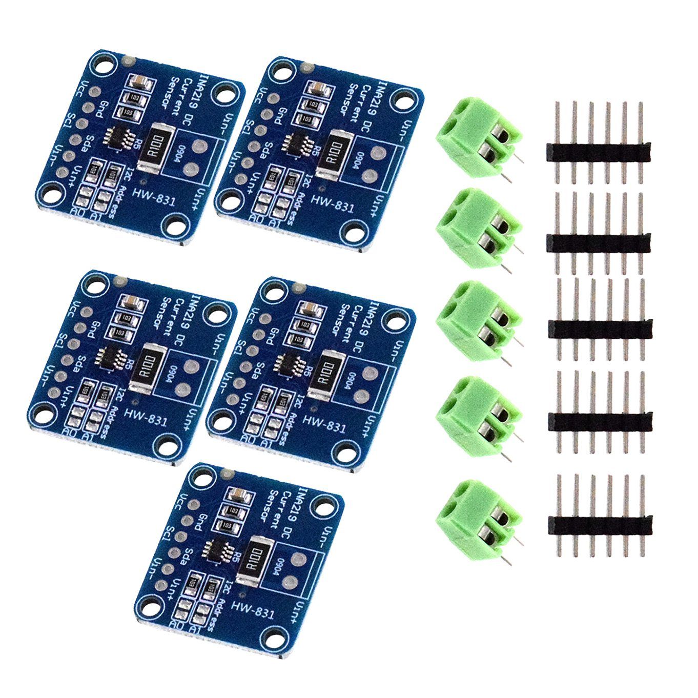 Practical Product 5Pcs Ina219 Bidirectional Dc Current Power Sensor Tap Module