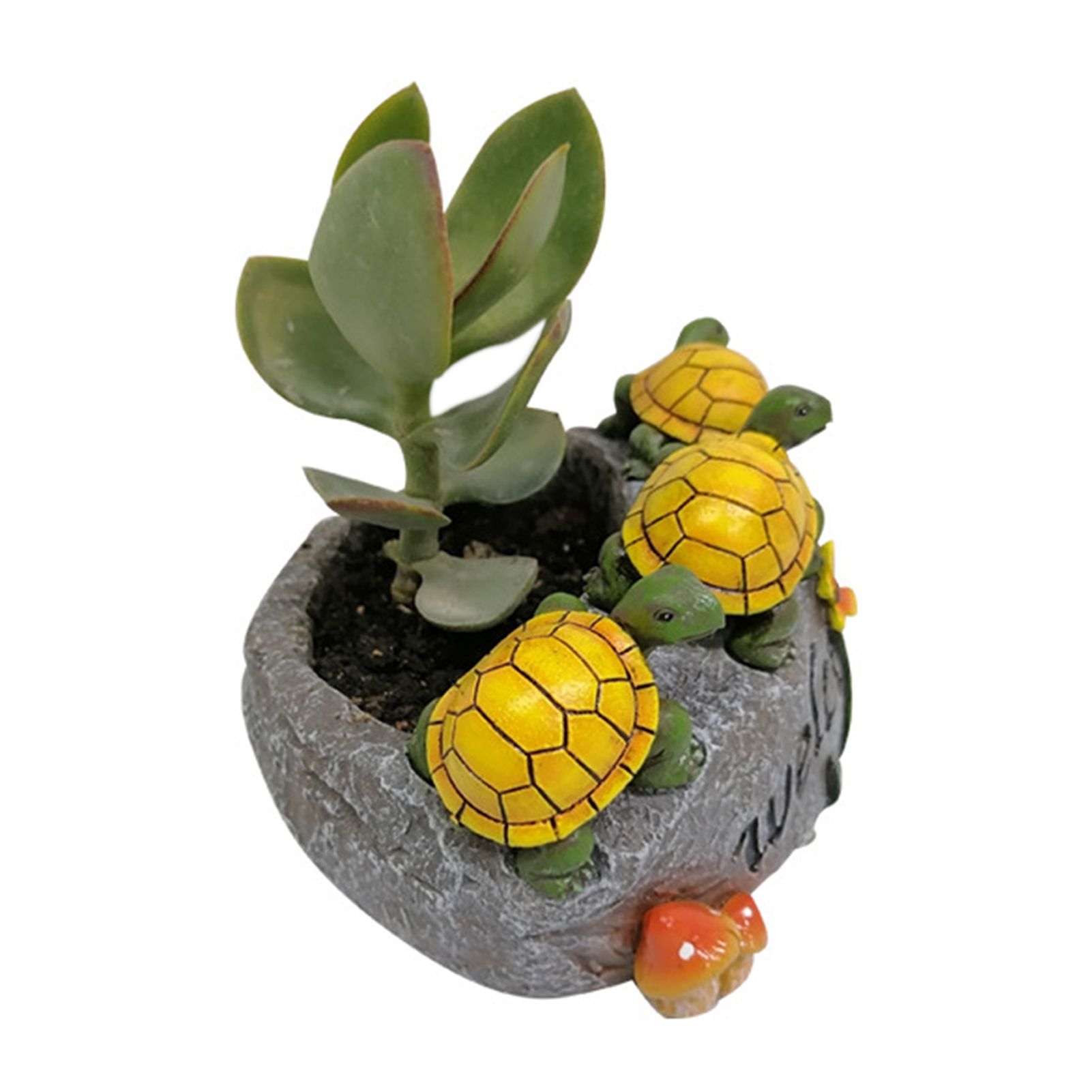 Turtle Garden Art Desk Decoration Tiny Turtle Flower Succulent ing Containers